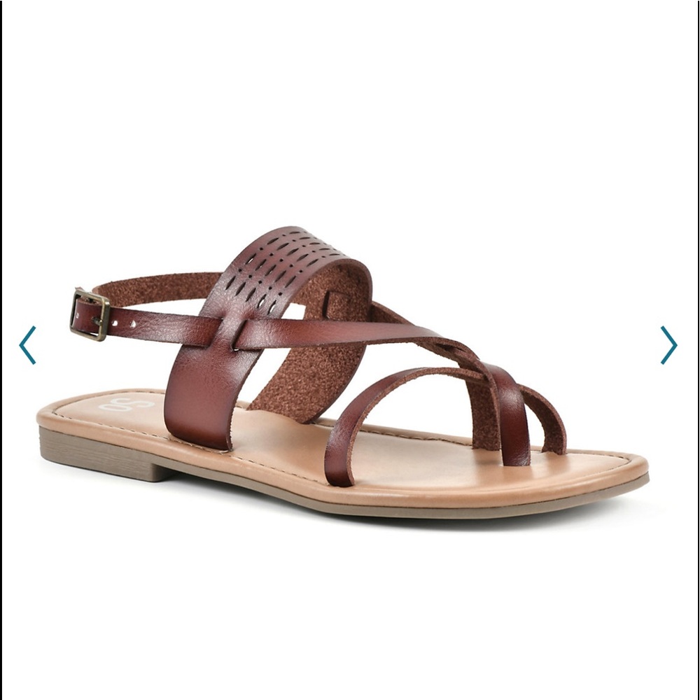 SO Brown sandals brand new